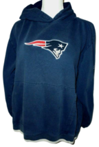 NFL New England Patriots Women’s Small Hoodie Sweatshirt Blue - £5.84 GBP