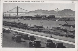 ZAYIX San Francisco Golden Gate Bridge Yacht Club Vintage Cars, Stanley A. Piltz - £11.68 GBP
