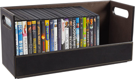 DVD Storage Box, Movie Shelf Organizer for Blu-Ray, Video Game - £33.18 GBP