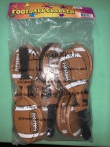 Football Party Supplies Plastic Clappers 7.5&quot; Noise Clappers Set of 12 - $235.72 MXN