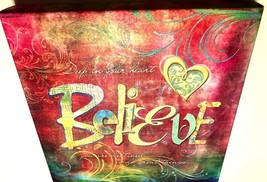 Artistic Home Gallery Connie Haley Believe Premium Gallery Deco Wall Canvas - $18.53