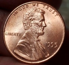 1995 penny no mint mark Free Shipping  - $2.97