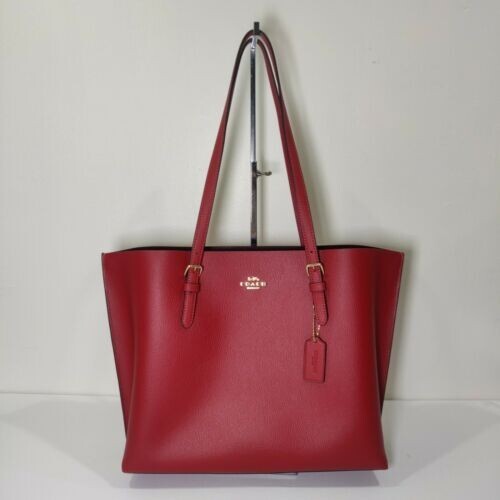 COACH 1761 Mollie Tote Purse Bag 1941 Red  Oxblood NWT MSRP $378 F/S - $189.99