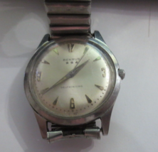 BENRUS 3 STAR AUTOMATIC 1950&#39;S Vintage Watch series 7001 Swiss - $37.23