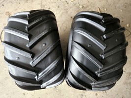 2 - 21x11.00-8 4P Lugs PAIR OTR 22 MAG 21x11-8 Bar Traction Chevron 4Ply TR328 - £113.12 GBP