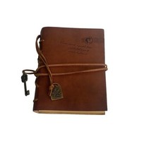 love workshop stationary Leather travel notebook journal - £13.19 GBP