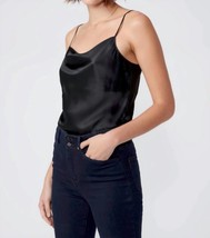 Paige giovanna silk bodysuit in Black - £86.00 GBP