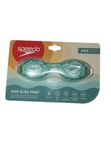 Speedo Swim Goggles Kids Glide Print Children Swim Goggles Ages 3-8 Gree... - $3.96