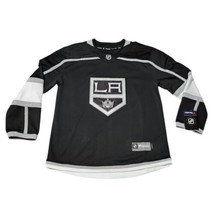 Fanatics Los Angeles Kings NHL Jersey Mens Size Small Black Silver - $59.39