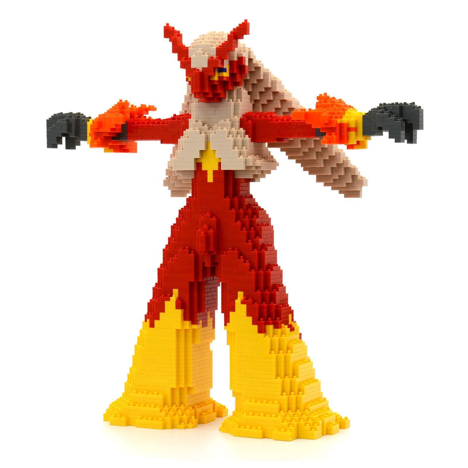 Blaziken (Pokemon) Brick Sculpture (JEKCA Lego Brick) DIY Kit
