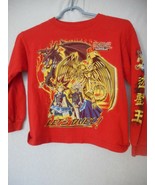 Red Yu-Gi-Oh! Tee T-Shirt Vintage 90s 1996 Yugioh Long Sleeve T-Shirt Youth - $447.99 MXN
