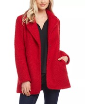 NEW KARE KANE RED BOUCLE CAR  COAT  SIZE XL  $249 - £76.48 GBP