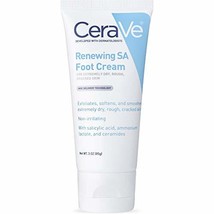 CeraVe Foot Cream with Salicylic Acid | 3 oz | Foot Cream for Dry Cracked&#39; | Fra - £20.22 GBP