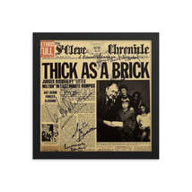 Jethro Tull signed Thick As A Brick album Reprint - $75.00