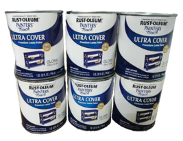 Rust-Oleum 1922502 Enamel Paint, Water, Gloss, Navy Blue, 1 qt (6-PACK) - $88.11