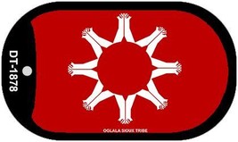 Oglala Sioux Tribe Novelty Metal Dog Tag Necklace DT-1878 - £12.79 GBP