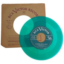 RCA Victor 48-0136 Green Color Eddy Arnold - Cattle Call/Nearest Thing - 45 rpm - £7.60 GBP