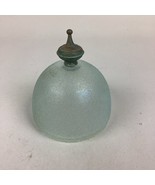 Vintage Frosted Crackled Glass Globe Lamp Shade - $12.42