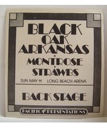 BLACK OAK ARKANSAS / MONTROSE (SAMMY HAGAR) / STRAWBS - VINTAGE 70&#39;s CLO... - £19.67 GBP