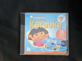 Nick Jr Sing Along Karaoke Audio CD Karaoke Dora Explorer Blue&#39;s Clues NEW - £14.93 GBP