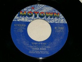 Diana Ross Baby Its Me Your Love Is No Good 45 Rpm Record Vinyl Motown Label - £12.77 GBP