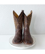 Rod Patrick Mens Cowboy Boots 12.5 A Perro Loco Brown Western Square Toe... - $490.05