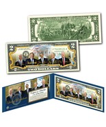 LIVING PRESIDENTS 2025 Authentic US $2 Bill - Trump Obama Bush Biden Cli... - $15.85