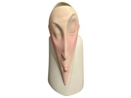 1999 14.5&quot; Debbie Fecher Gramstad Face Vase - $267.30