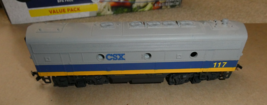 Athearn HO Scale Powered CSX 117 B Unit Locomotive - $48.51