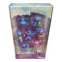 Disney Lilo &amp; Stitch Collectible 7 Piece Action Figure Playset Just Play *New - £15.72 GBP