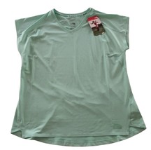 The North Face Dynamix Shirt Womens XL Outdoor Running Training Tee Green - $29.99