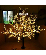 7ft 1,248pcs LEDs Cherry Blossom Tree Christmas Tree Night Light Warm White - £402.95 GBP