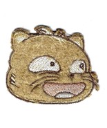 3X2.5&quot; Dinga smile face IRON ON PATCH Sew On playful brown cuddly cat ki... - €7,40 EUR