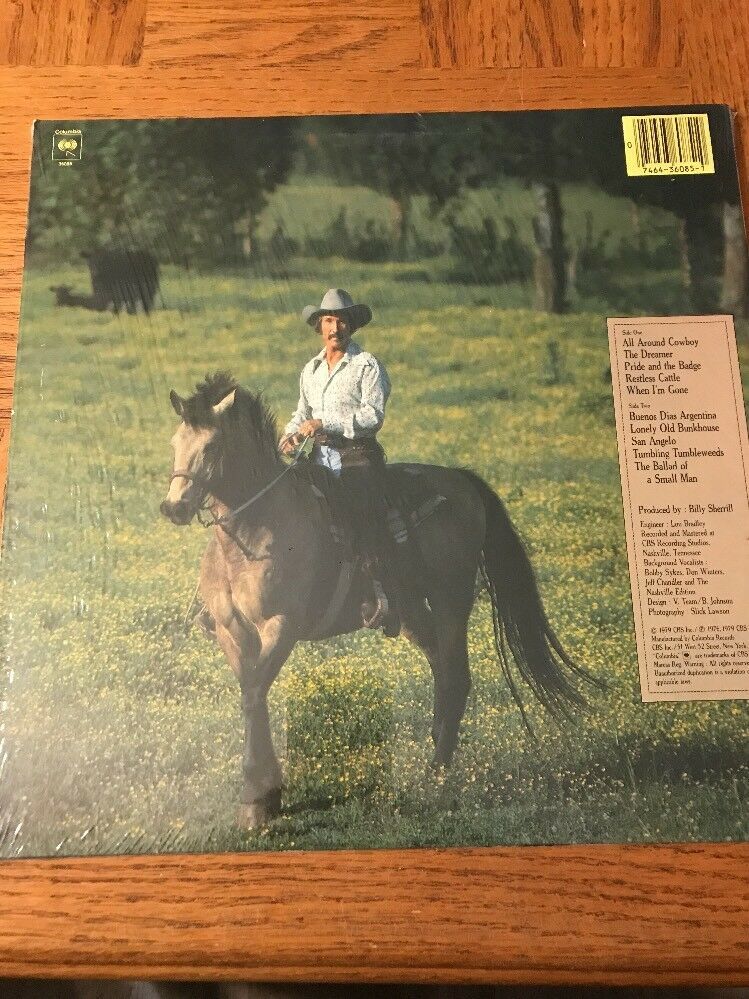Marty Robbins All Around Cowboy Album Item image 2