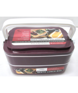 Mulberry by Genmert Bento Lunch 7 Piece Box in Purple - New No Package - $289.21 MXN