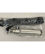 Genuine Canon Tabletop Mini Tripod 7 Silver &amp; Neck Strap For Nikon Coolp... - €17,13 EUR