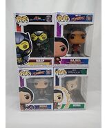 Lot Of (4) Funko Pop! Marvel Figures Wong Wasp Aisha Najma - $29.03 CAD