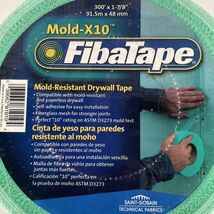 Mold-x10 Fibatape Mold-resistant Drywall Tape 300' x 1-7.8" - $12.34