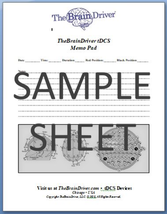 TDCS Session Journal Memo Pad - $218.58 MXN