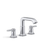 KOHLER Numista 8 in. Widespread Double Handle Bathroom Faucet in Polishe... - €85,74 EUR