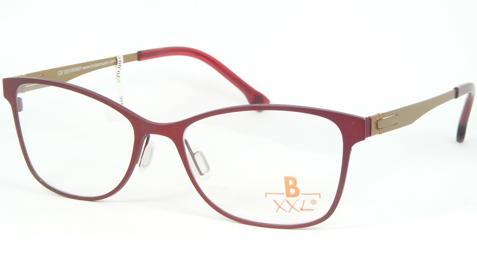 Brillenmann XXL XXL1012-039 Rosso/Sabbia Oro Occhiali da Sole 1012 52-16... - $115.92