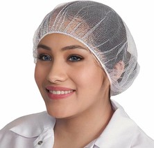 1440 pcs White Disposable Nylon Hair Nets 28&quot; /w Elastic Edge - £142.83 GBP