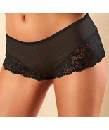 Sexy Lace Trimmed Briefs Hi-Cut Panties in White or Black, EU - £22.80 GBP
