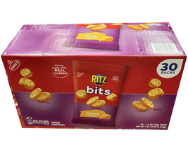 Nabisco Ritz Bits Cheese Cracker Sandwiches (1.5 Ounce Packs 30 Count) - £23.02 GBP
