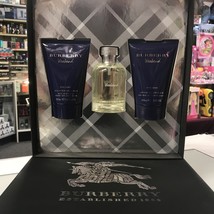 Burberry Weekend By Burberry 3PCs Men Set 3.3 Oz + Aftershave + Shampoo - £67.14 GBP