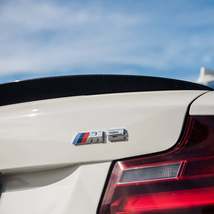 BMW M2 CHROME Rear Boot Badge Emblem - £28.01 GBP