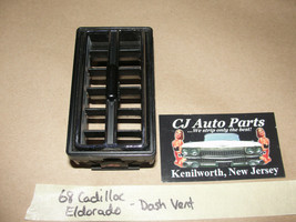 Oem 68 Cadillac Eldorado Chrome A/C Heater Dash Vent *Excellent Condition* - £38.83 GBP