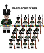 16Pcs Napoleonic Wars Prussian Silesian chasseur Soldiers Minifigure Bri... - $28.98