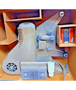 Vintage UNIVEX Model P-500 8mm Movie Projector In Wood Case Powers Up Ar... - €101,64 EUR