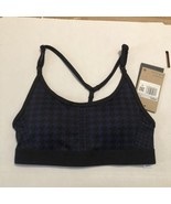 nike indy sports bra size xs dd1086-410 Y Back Adjustable Strap Blue/bla... - $505.95 MXN
